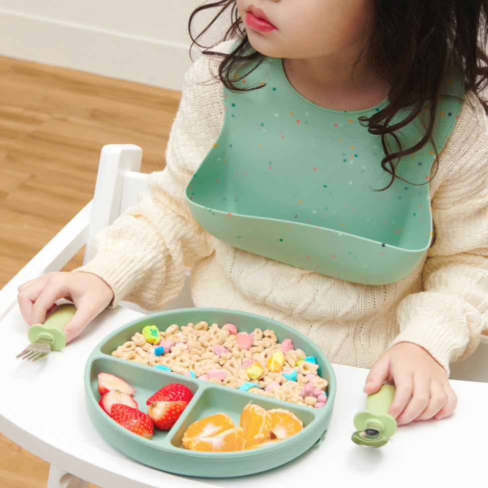 シリコンプレート 仕切り付き 離乳食用 食洗機対応 電子レンジ対応