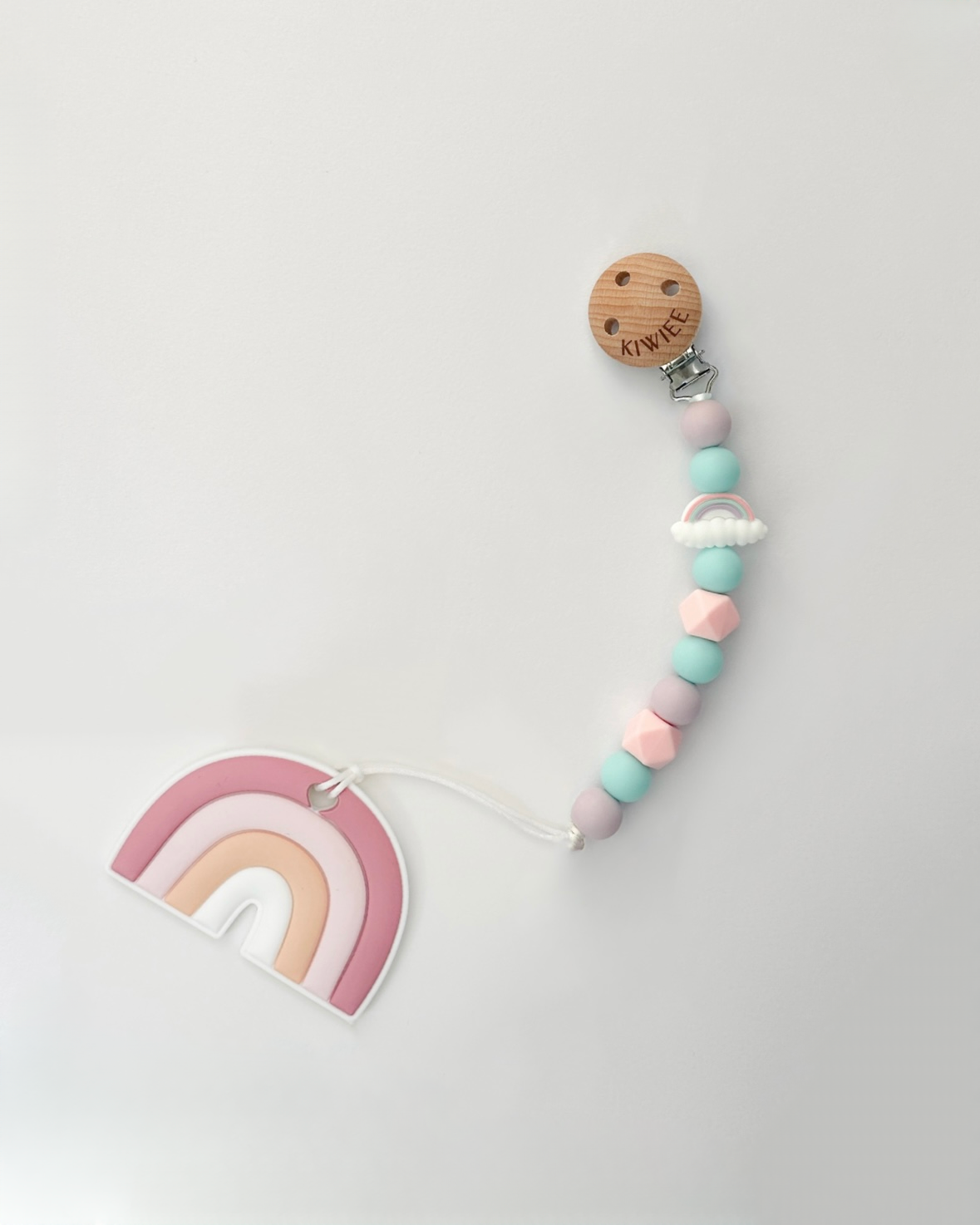 [たまひよ掲載！]  おしゃぶり・歯がためホルダー KIWIEE